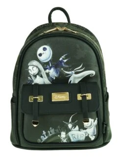Nightmare Before Christmas 11″ Vegan Leather Mini Backpack