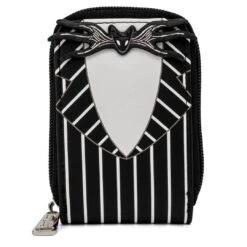 LOUNGEFLY Nightmare Before Christmas Jack Skellington Suit Accordion Wallet