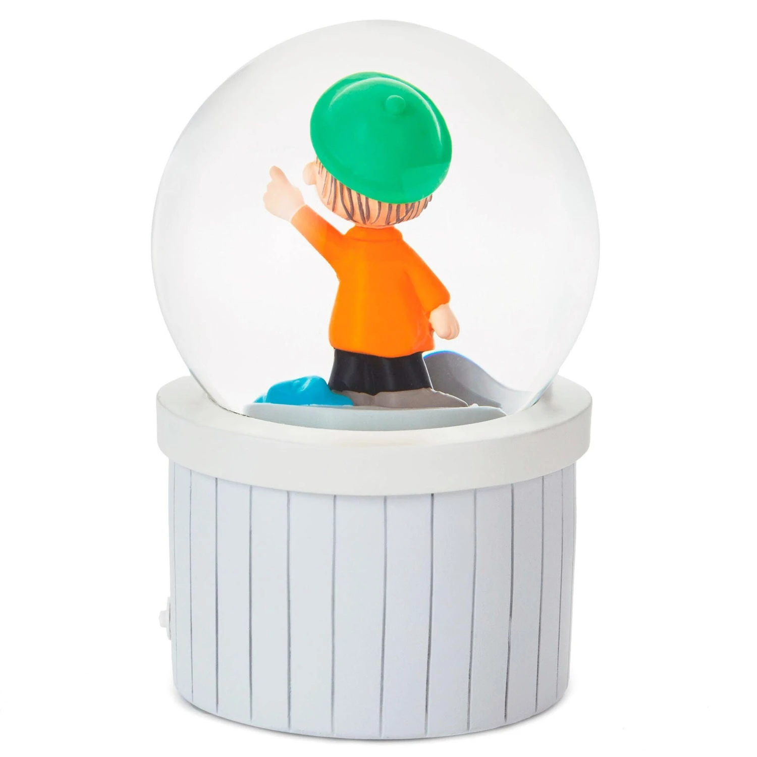 Hallmark Peanuts® Linus Nativity Speech Snow Globe With Sound And Light 2 Hallmark Peanuts® Linus Nativity Speech Snow Globe With Sound And Light - Image 2