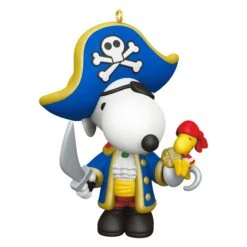 Hallmark Peanuts® Spotlight On Snoopy Pirate Snoopy Ornament -Toys Gift Store peanuts r spotlight on snoopy pirate snoopy ornament 3 33074943393976