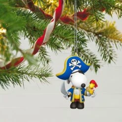 Hallmark Peanuts® Spotlight On Snoopy Pirate Snoopy Ornament -Toys Gift Store peanuts r spotlight on snoopy pirate snoopy ornament 6 33074944934072