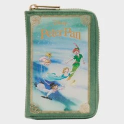 LOUNGEFLY Peter Pan Book Zip Around Wallet