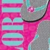 Pink Sandal Florida Beach Towel