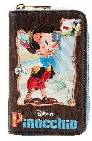 LOUNGEFLY Pinocchio Book Zip Around Wallet 1 LOUNGEFLY Pinocchio Book Zip Around Wallet