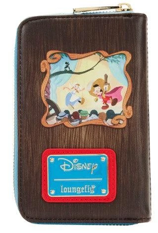 LOUNGEFLY Pinocchio Book Zip Around Wallet 3 LOUNGEFLY Pinocchio Book Zip Around Wallet - Image 3