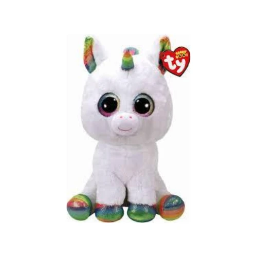 TY Pixy Unicorn White Medium 13" 1 TY Pixy Unicorn White Medium 13"
