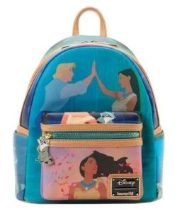 LOUNGEFLY Pocahontas Princess Scene Mini Backpack