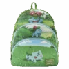 LOUNGEFLY Pokémon Bulbasaur Evolutions Triple Pocket Backpack
