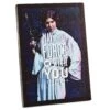 Hallmark Princess Leia™ Wood Quote Sign, 5x7