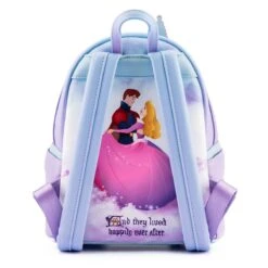 LOUNGEFLY Sleeping Beauty Castle Mini Backpack -Toys Gift Store sleeping beauty castle mini backpack 3 33074393710776