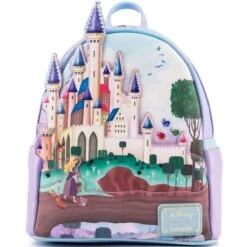 LOUNGEFLY Sleeping Beauty Castle Mini Backpack -Toys Gift Store sleeping beauty castle mini backpack 5 33074394136760