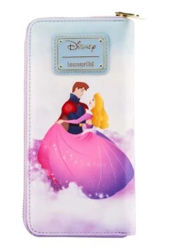 LOUNGEFLY Sleeping Beauty Castle Zip Around Wallet -Toys Gift Store sleeping beauty castle zip around wallet 3 33074406686904