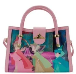 LOUNGEFLY Sleeping Beauty Princess Scenes Crossbody Bag