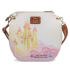 LOUNGEFLY Snow White Castle Crossbody Bag -Toys Gift Store snow white castle crossbody bag 4 33074272665784