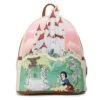LOUNGEFLY Snow White Castle Mini Backpack