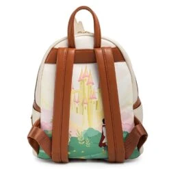 LOUNGEFLY Snow White Castle Mini Backpack -Toys Gift Store snow white castle mini backpack 6 33074273288376