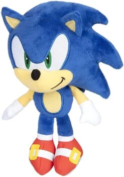 Sonic The Hedgehog Plush 9-Inch Modern Sonic Collectible Toy -Toys Gift Store sonic the hedgehog plush 9 inch modern sonic collectible toy 3 33074357797048