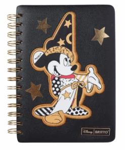 Enesco Disney Britto Midas Fantasia Sorcerer Mickey Mouse Notebook Journal, 6 By 8 Inches, Multicolor