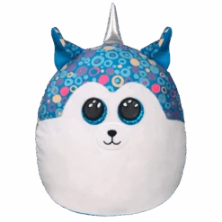 TY Squish-a-Boo Helena Blue Husky Large
