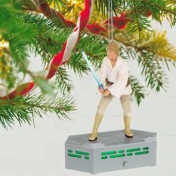 Hallmark Star Wars: A New Hope™ Collection Luke Skywalker™ Ornament W Light And Sound 7 Hallmark Star Wars: A New Hope™ Collection Luke Skywalker™ Ornament W Light And Sound -Toys Gift Store star wars a new hopetm collection luke skywalkertm ornament w light and sound 4 33074594906296
