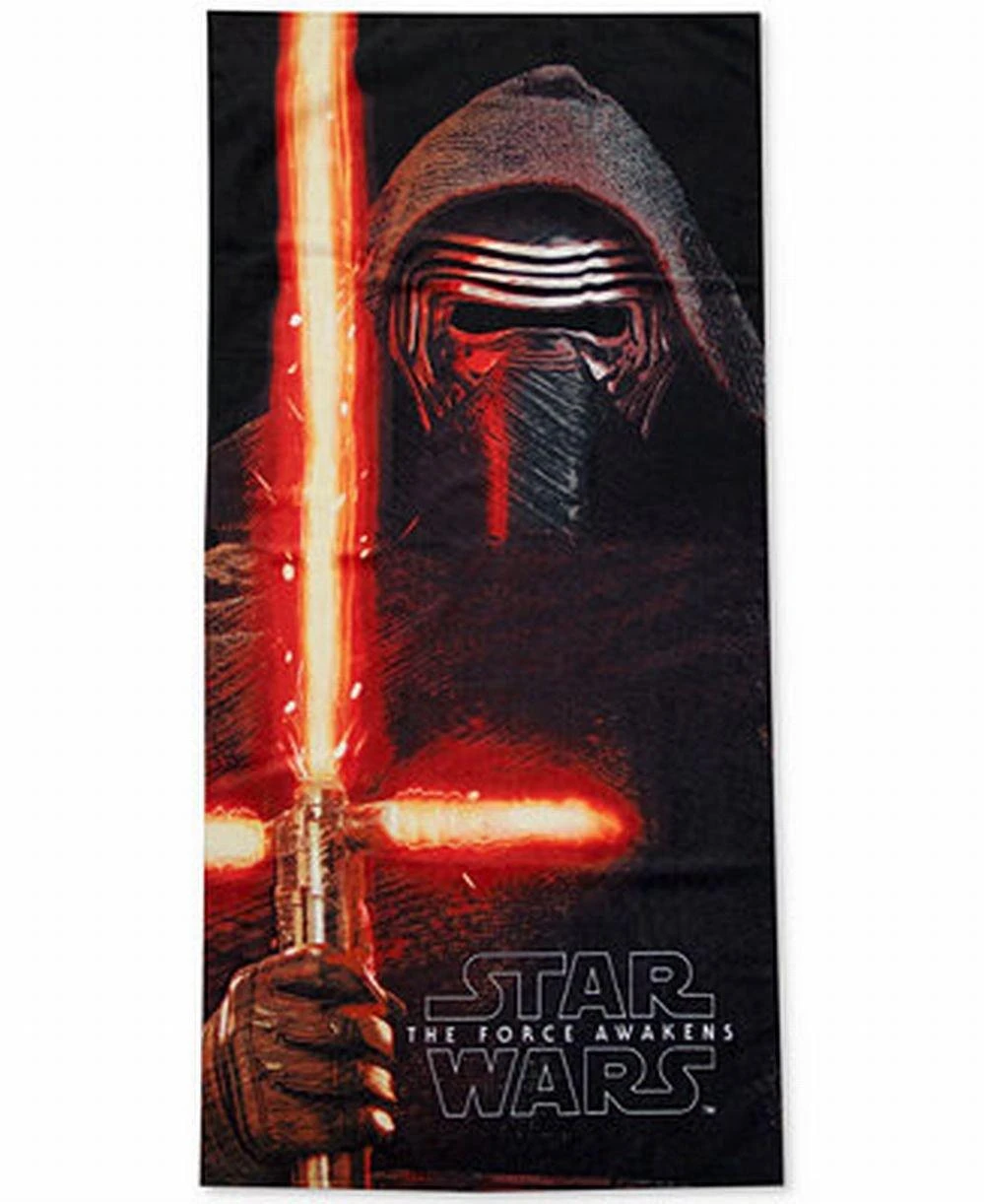 Star Wars Kylo Ren 100% Cotton Beach Towel 1 Star Wars Kylo Ren 100% Cotton Beach Towel