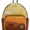 LOUNGEFLY Star Wars Lands Jakku Mini Backpack