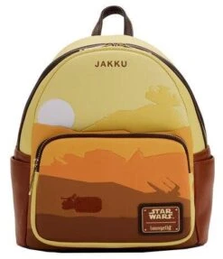LOUNGEFLY Star Wars Lands Jakku Mini Backpack