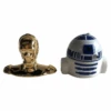 Bioworld Star Wars R2-D2 & C-3PO Sculpted Ceramic Salt & Pepper Set