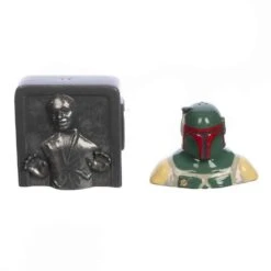 Bioworld Star Wars The Empire Strikes Back Sculpted Ceramic Salt & Pepper Set