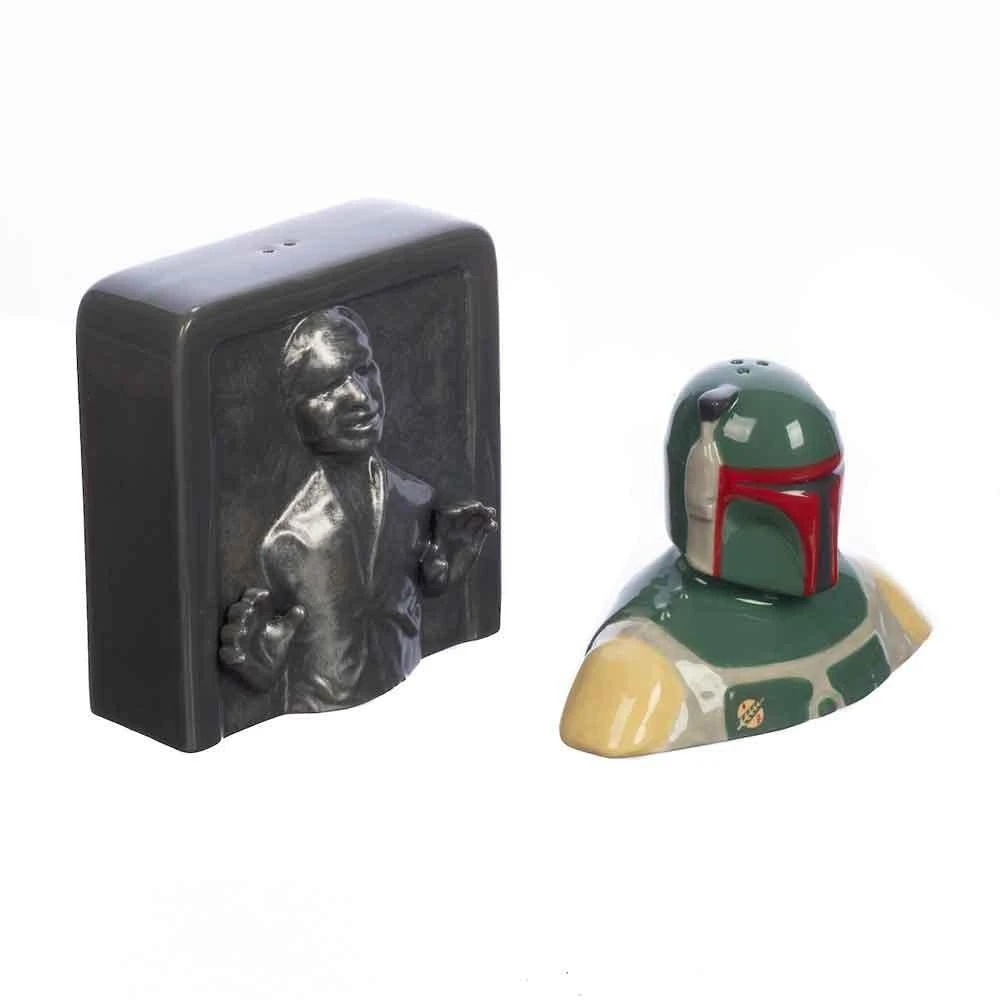 Bioworld Star Wars The Empire Strikes Back Sculpted Ceramic Salt & Pepper Set 3 Bioworld Star Wars The Empire Strikes Back Sculpted Ceramic Salt & Pepper Set - Image 3