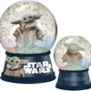 Star Wars The Mandalorian Child Large 6" Light Up Snow Globe