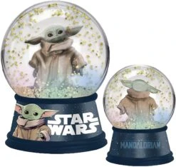 Star Wars The Mandalorian Child Large 6" Light Up Snow Globe