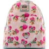 LOUNGEFLY Star Wars: The Mandalorian Grogu Valentines Mini-Backpack