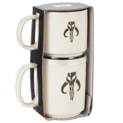 Hallmark Star Wars: The Mandalorian™ And Grogu™ Adult And Child Stacking Mugs, Set Of 2 5 Hallmark Star Wars: The Mandalorian™ And Grogu™ Adult And Child Stacking Mugs, Set Of 2 -Toys Gift Store star wars the mandaloriantm and grogutm adult and child stacking mugs set of 2 3 33074466455736