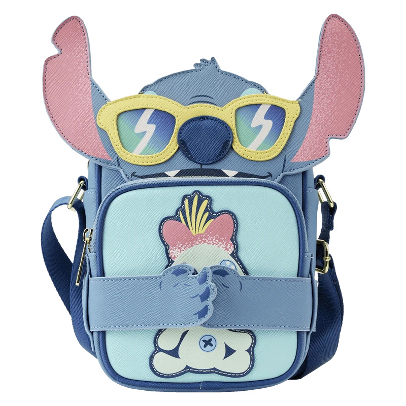 LOUNGEFLY Stitch Beach Day CROSSBUDDIES Bag 1 LOUNGEFLY Stitch Beach Day CROSSBUDDIES Bag