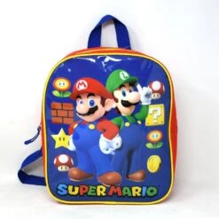 Super Mario Bros Small Backpack 11"