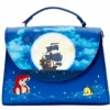 LOUNGEFLY The Little Mermaid Glow-in-the-Dark Crossbody Purse