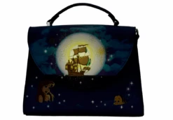 LOUNGEFLY The Little Mermaid Glow-in-the-Dark Crossbody Purse -Toys Gift Store the little mermaid glow in the dark crossbody purse 4 33074389909688