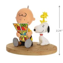 Hallmark The Peanuts® Gang Sunday Morning Funnies Ornament -Toys Gift Store the peanuts r gang sunday morning funnies ornament 6 33074954764472