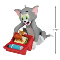 Hallmark Tom And Jerry™ What's For Lunch? Ornament -Toys Gift Store tom and jerrytm what s for lunch ornament 5 33074933825720