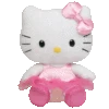 TY Hello Kitty Ballerina Plush 13"