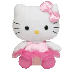 TY Hello Kitty Ballerina Plush 13"