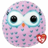Ty Squish-A-Boo Plush Winks Pink Owl
