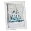 Hallmark Walt Disney World 50th Anniversary Castle Papercraft Framed Art, 8.88x10.5