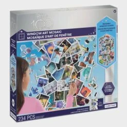 Make It Real WINDOW ART MOSAIC - DISNEY 100 DISNEY CLASSIC STAMPS
