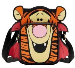 LOUNGEFLY Winnie The Pooh Tigger Vampire Cosplay Passport Bag