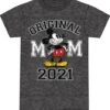 Youth 2021 Original Mickey Tee Shirt, Black Heather