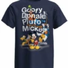 Youth Boys Mickey And Friends Navy Tee