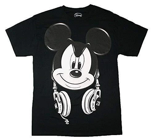 Youth Boys T Shirt Mickey Headphones , Black 1 Youth Boys T Shirt Mickey Headphones , Black