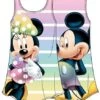 Youth Mickey Minnie Pastel Color Sublimated Dress